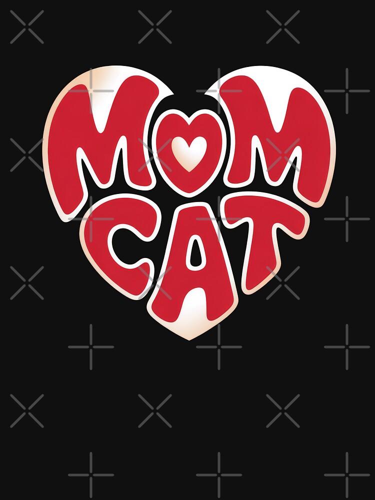Mom Cat – Cute Cat Lover Design by TextMood T-Shirts, Hoodie, Sweatshirt | BlankRebels.com (Image 3)