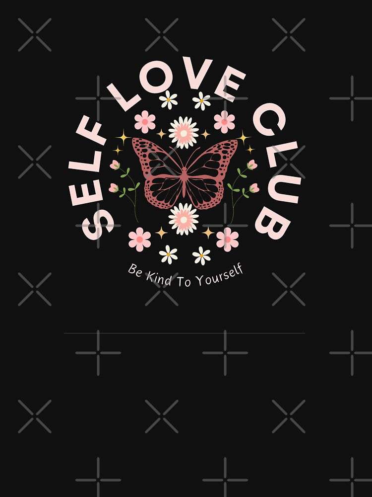self love club - be kind to yourself by MoonwalkDesigns T-Shirts, Hoodie, Sweatshirt | BlankRebels.com (Image 3)