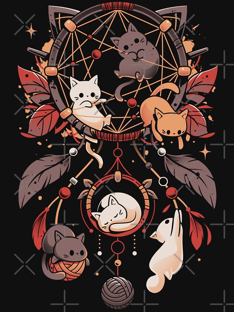 Cat Catcher - Kittens Dream Catcher by Snouleaf T-Shirts, Hoodie, Sweatshirt | BlankRebels.com (Image 3)