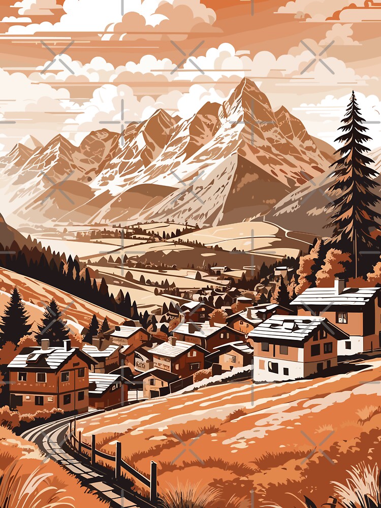 the village by Arty Art T-Shirts, Hoodie, Sweatshirt | BlankRebels.com (Image 3)
