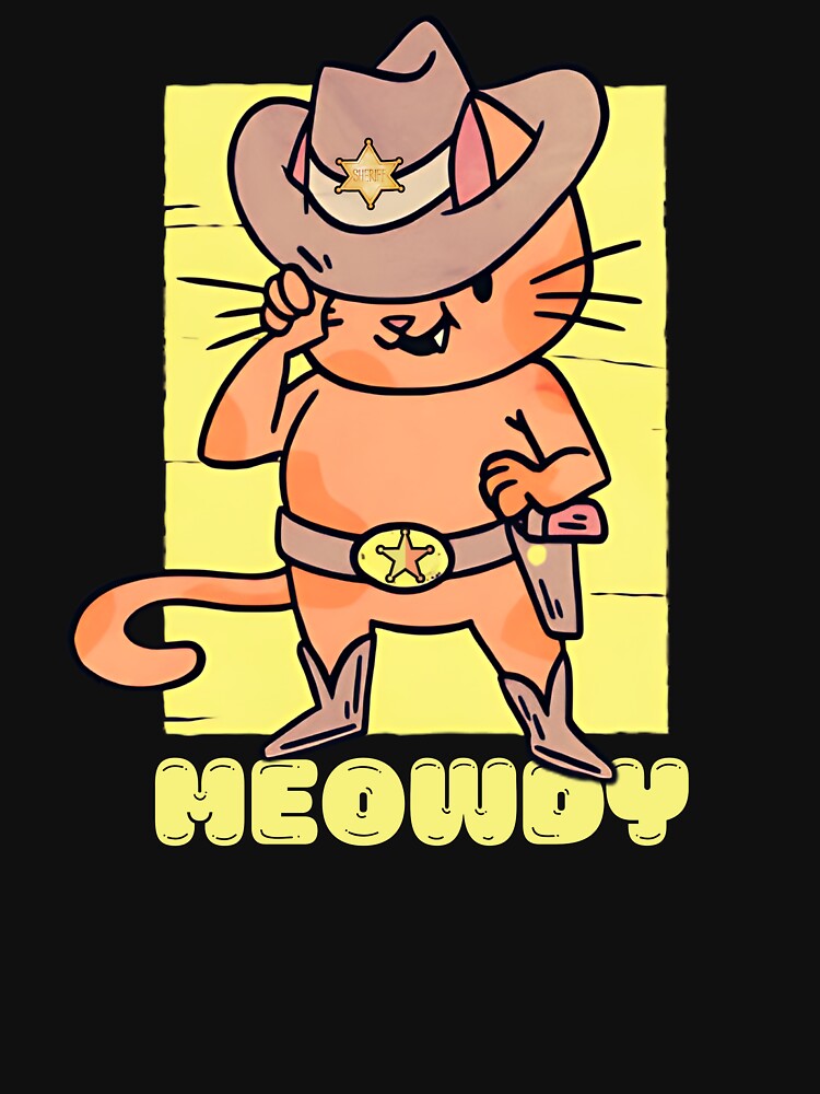 Funny Meowdy Cowboy Cats Howdy Texas Kitten by MotivaChic T-Shirts, Hoodie, Sweatshirt | BlankRebels.com (Image 3)