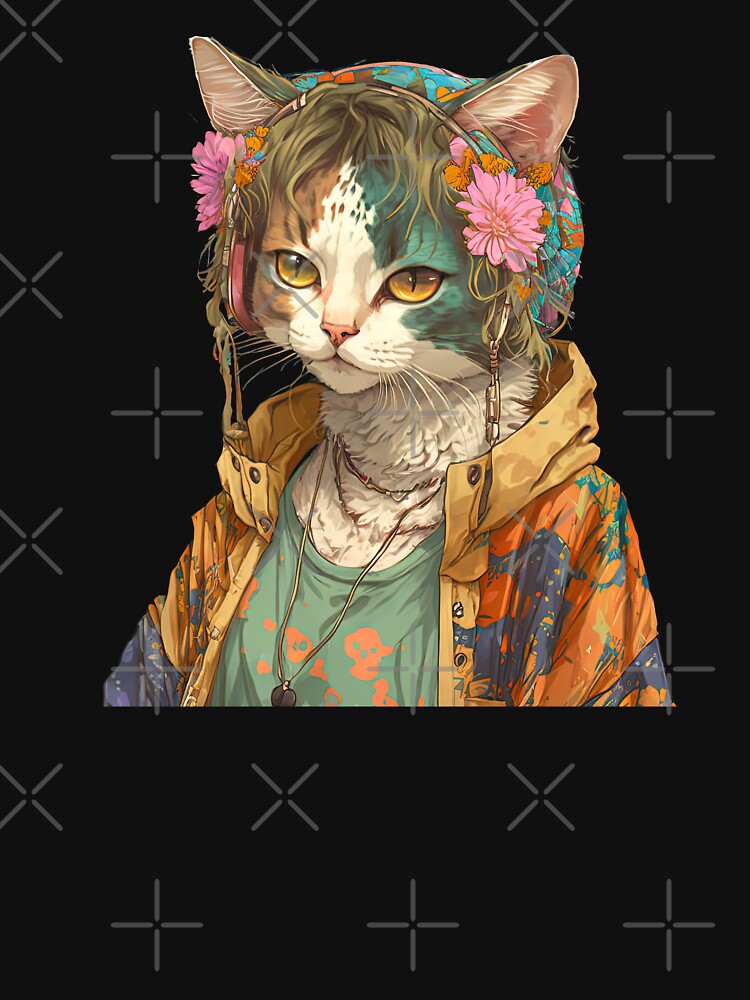 Peace cat by AnimalArtPhotos T-Shirts, Hoodie, Sweatshirt | BlankRebels.com (Image 3)