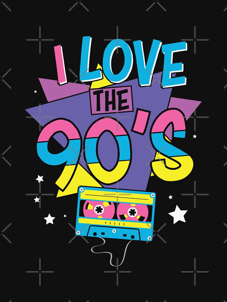 90s Nostalgic Art - Retro and Fun Style with Cassette Tape by lojadpop T-Shirts, Hoodie, Sweatshirt (Image 3)