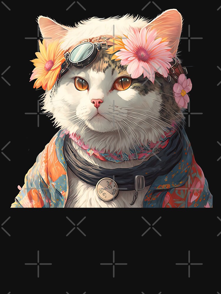 Flower cat by AnimalArtPhotos T-Shirts, Hoodie, Sweatshirt | BlankRebels.com (Image 3)