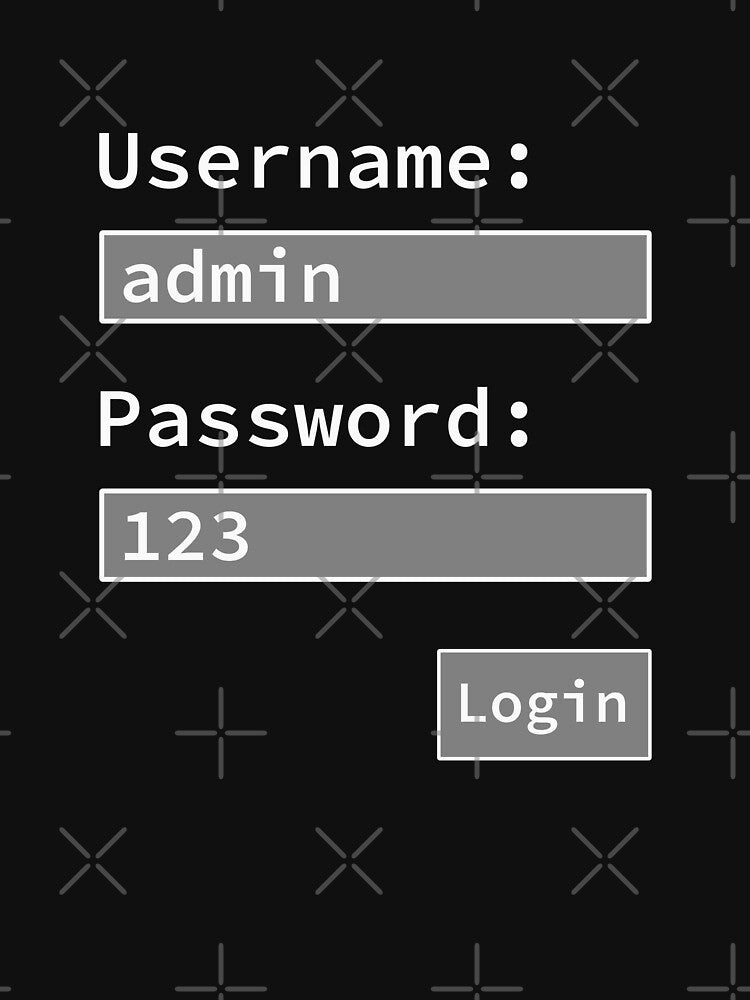 Login Form, Username Admin Password 123, Software Developer, Software Engineer, Computer Science, Programmer,... (Image 3)