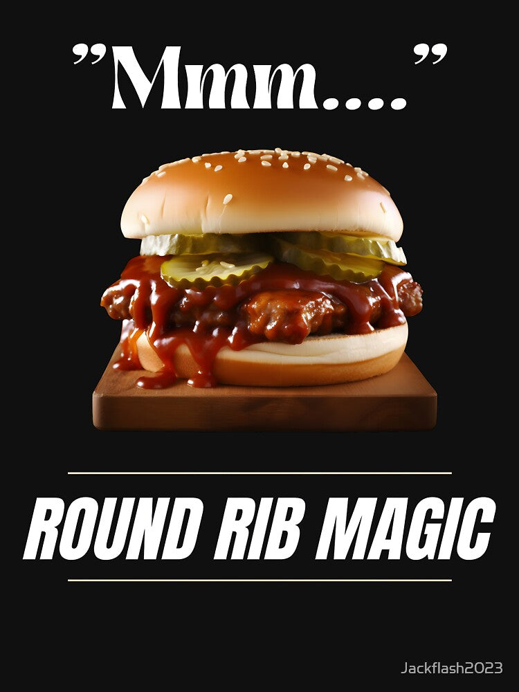 Rib Burger T Shirt by Jackflash2023 Hoodie, Sweatshirt | BlankRebels.com (Image 3)