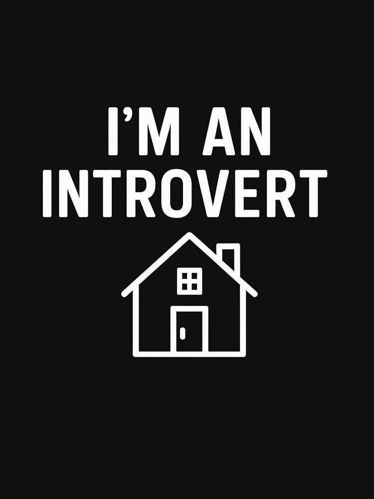 I'm an Introvert by InksDen T-Shirts, Hoodie, Sweatshirt | BlankRebels.com (Image 3)