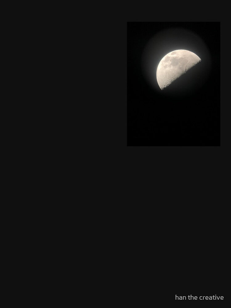 The Moon Through a Telescope by han the creative T-Shirts, Hoodie, Sweatshirt | BlankRebels.com (Image 3)