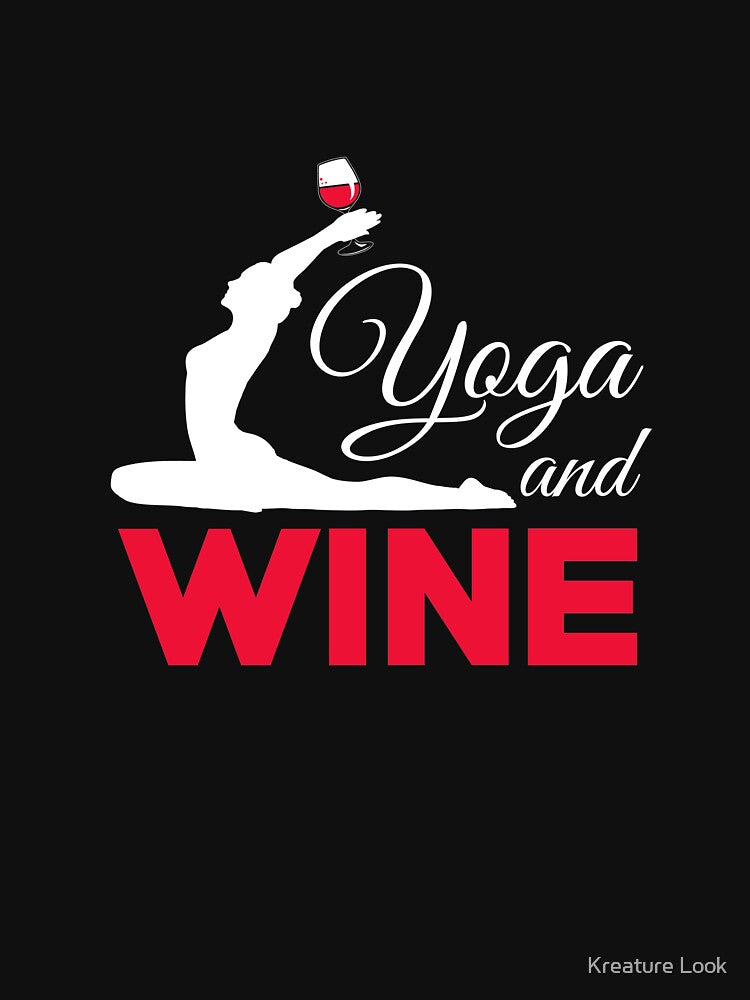 Yoga and Wine | yoga shirt | yoga gifts | yoga teacher shirt | yoga women | yoga instructor  | yoga mom | yoga... (Image 3)