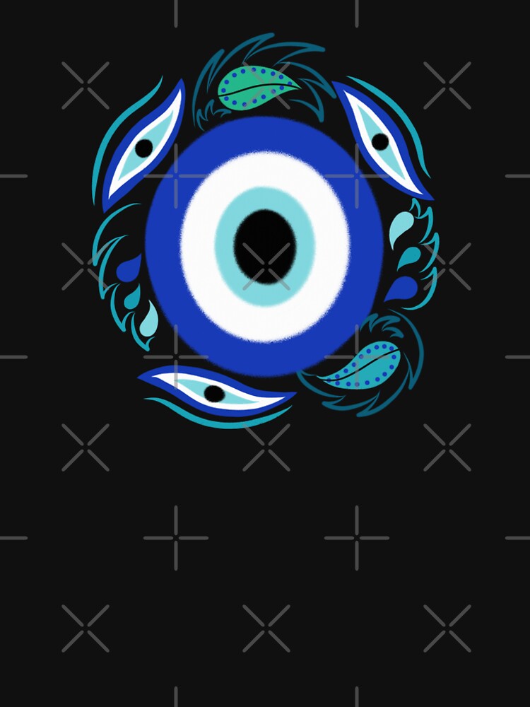 evil eye by asillustrator T-Shirts, Hoodie, Sweatshirt | BlankRebels.com (Image 2)