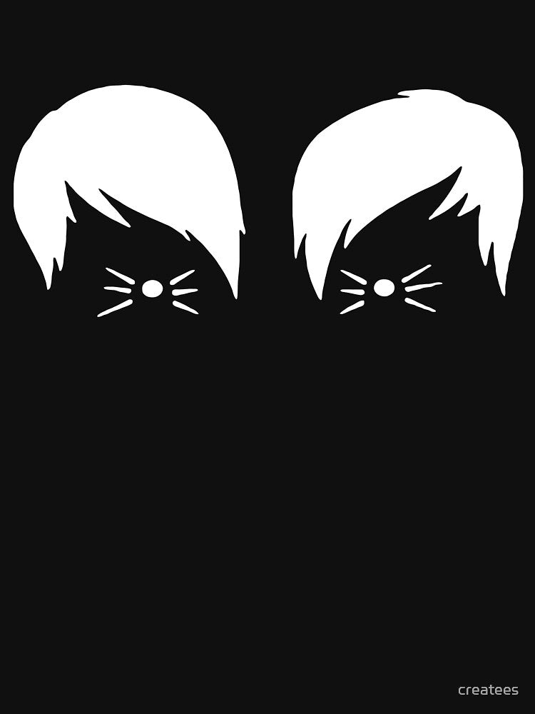 Dan and Phil Cat Whiskers by createes T-Shirts, Hoodie, Sweatshirt | BlankRebels.com (Image 3)