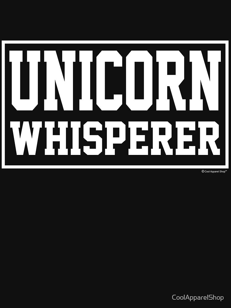 Unicorn Whisperer by CoolApparelShop T-Shirts, Hoodie, Sweatshirt | BlankRebels.com (Image 3)