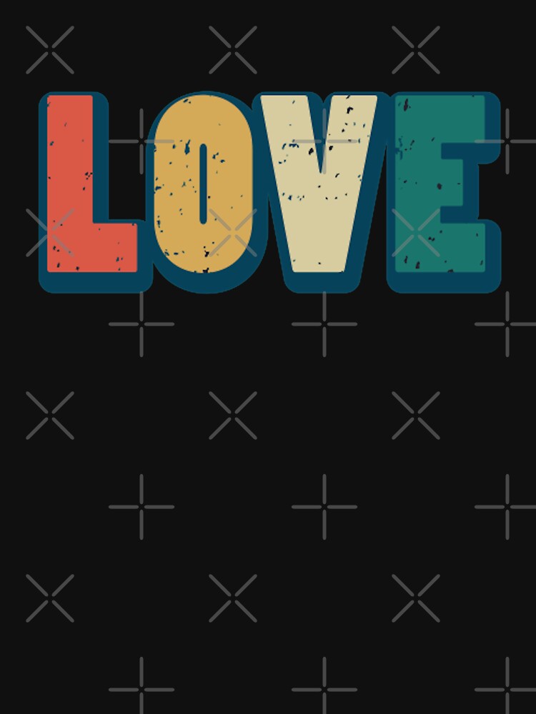 Love One Another | Vintage Love | Inspirational by Words Have Life Christian T-Shirts & More Hoodie, Sweatshirt (Image 3)