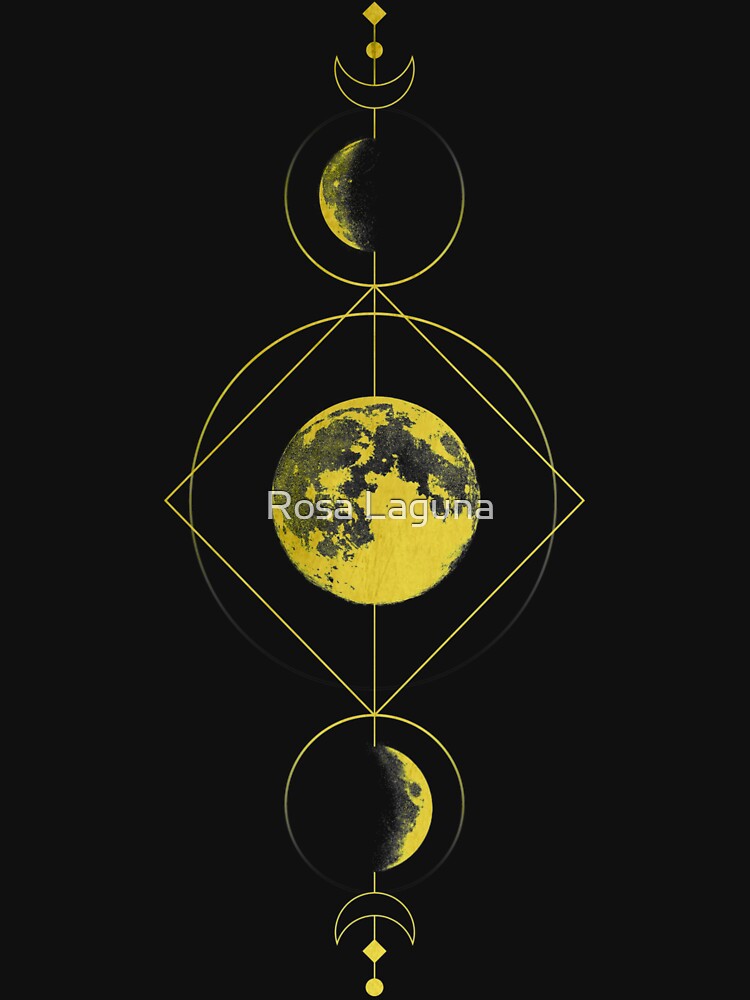 Triple moon by Rosa Laguna T-Shirts, Hoodie, Sweatshirt | BlankRebels.com (Image 3)