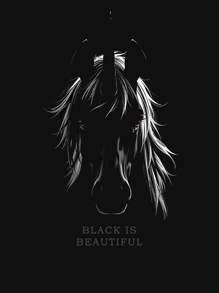 Stunning Unicorn Graphic - Black is Beautiful by posterflunz T-Shirts, Hoodie, Sweatshirt | BlankRebels.com (Image 3)