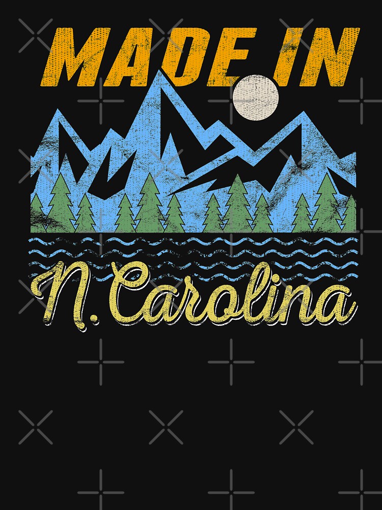 Made in North Carolina Landscape Camping design by fermo T-Shirts, Hoodie, Sweatshirt | BlankRebels.com (Image 3)