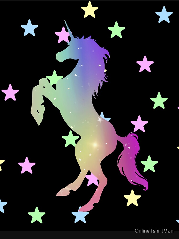 UNICORN GRAPHIC HORSING AROUND DESIGN by OnlineTshirtMan T-Shirts, Hoodie, Sweatshirt | BlankRebels.com (Image 3)