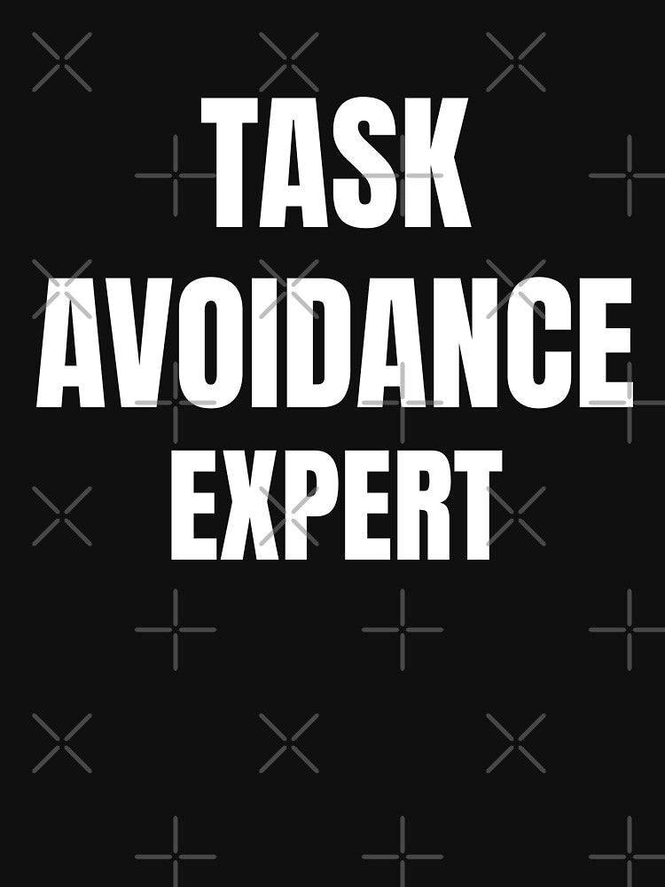Task Avoidance Expert – Funny Work Sarcasm T-Shirt by FINE.™ Hoodie, Sweatshirt | BlankRebels.com (Image 3)