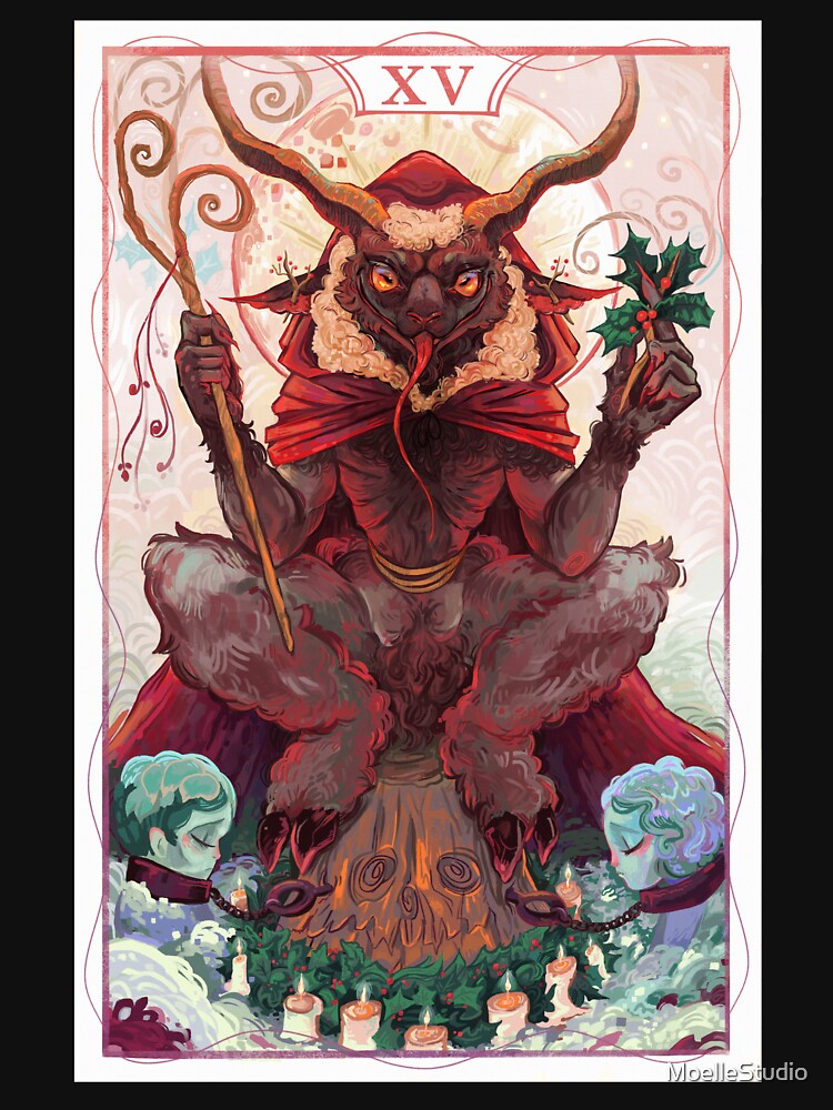 Krampus Yuletide Devil by MoelleStudio T-Shirts, Hoodie, Sweatshirt | BlankRebels.com (Image 3)