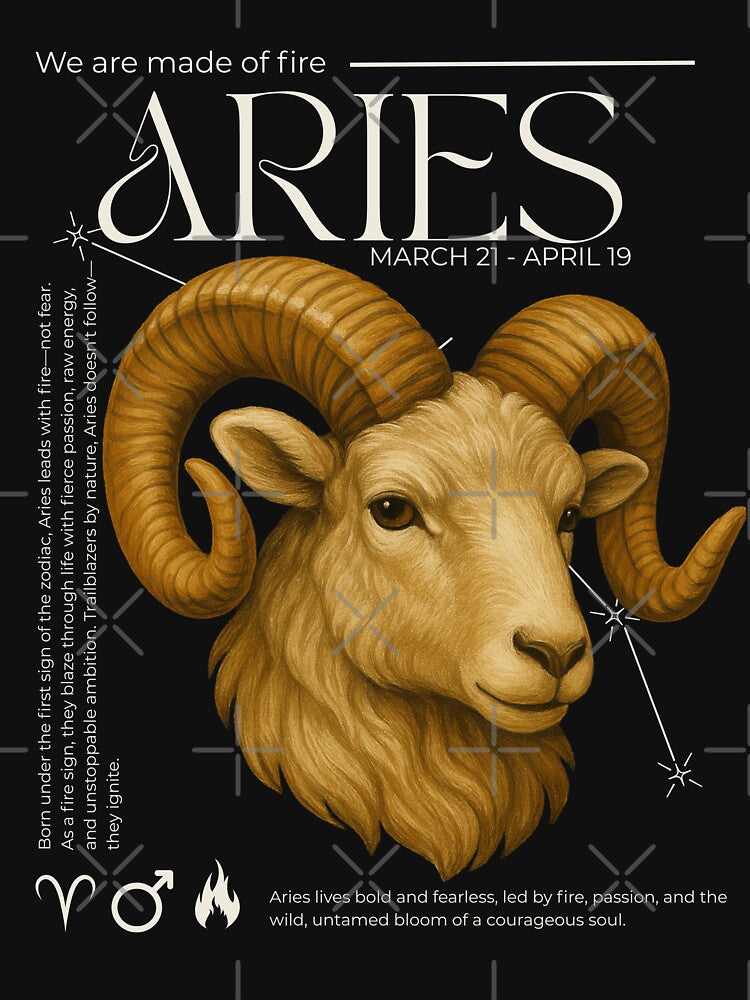Zodiac series- The Aries Flame by SparklenHex T-Shirts, Hoodie, Sweatshirt | BlankRebels.com (Image 3)