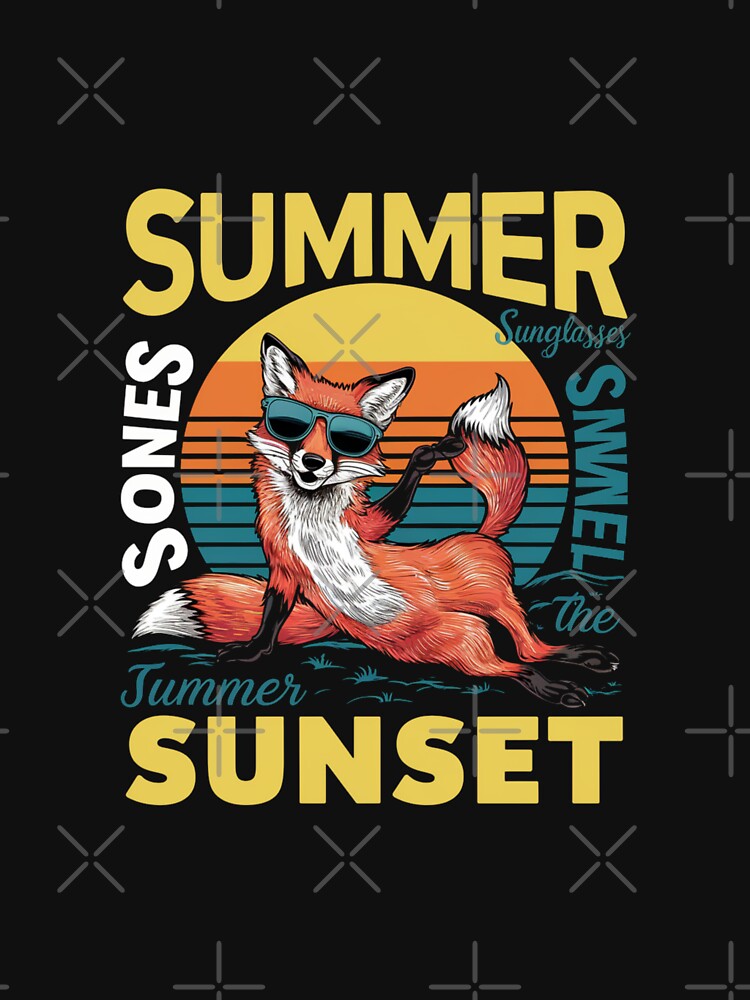Sunset fox by cu-animals-te T-Shirts, Hoodie, Sweatshirt | BlankRebels.com (Image 3)