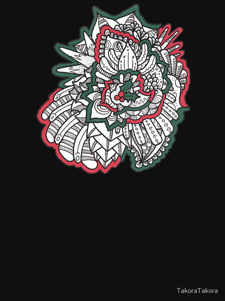 Holly At The Centre Of A Doodle. by TakoraTakora T-Shirts, Hoodie, Sweatshirt | BlankRebels.com (Image 3)