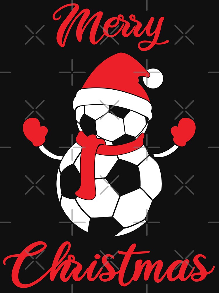 Merry Christmas - Soccer Ball Snowman by Georgy09