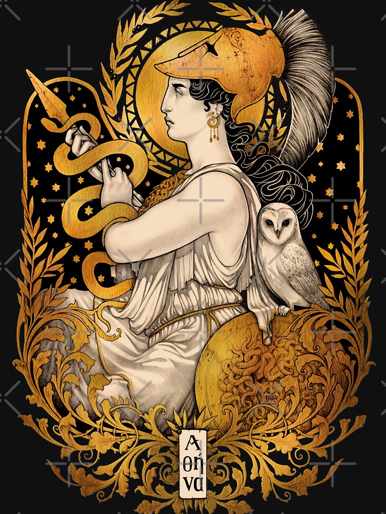 PALLAS ATHENA by medusadollmaker T-Shirts, Hoodie, Sweatshirt | BlankRebels.com (Image 3)