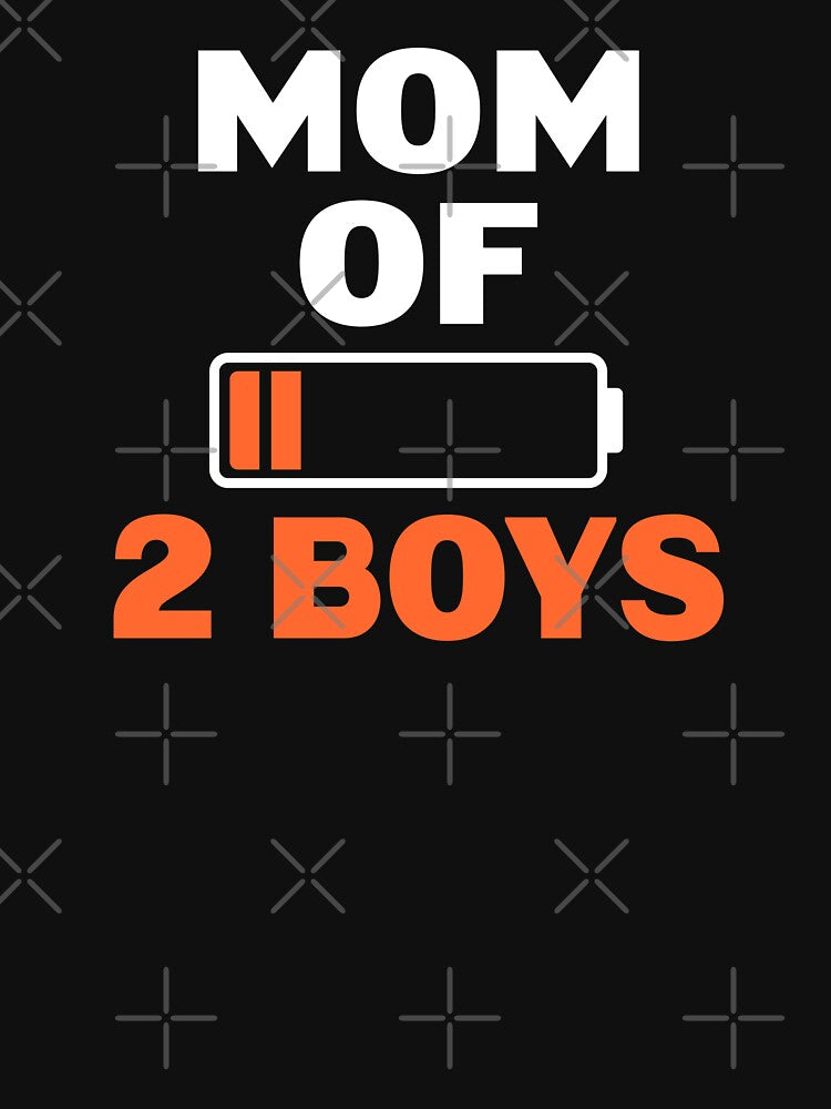 Mom of 2 Boys by Picasmus Tees Hoodie, Sweatshirt | BlankRebels.com (Image 2)