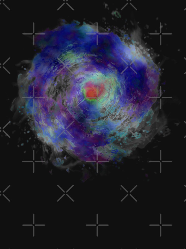 galaxy colorful by Chuft T-Shirts, Hoodie, Sweatshirt | BlankRebels.com (Image 3)
