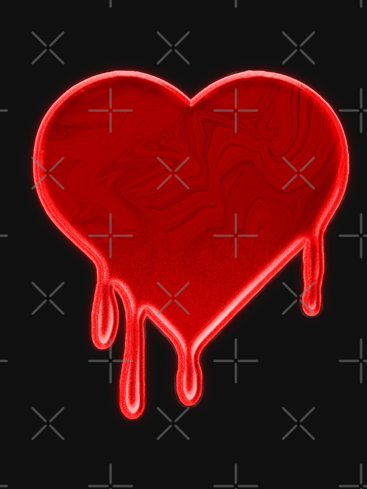 Bleeding Heart by Blu Happiness T-Shirts, Hoodie, Sweatshirt | BlankRebels.com (Image 3)