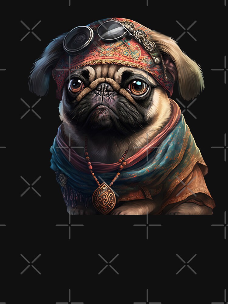 Festival pug by AnimalArtPhotos T-Shirts, Hoodie, Sweatshirt | BlankRebels.com (Image 3)