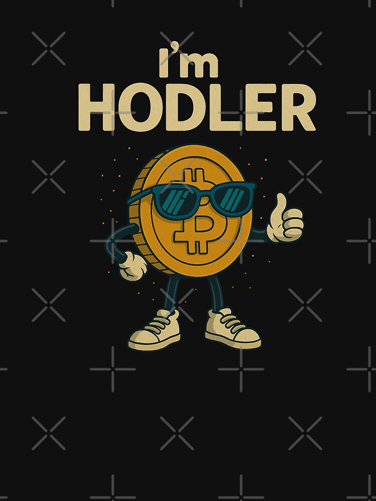 Bitcoin, I'm Hodler – Funny Gifts for Crypto Bitcoin Investor by Prints-by-Olaf T-Shirts, Hoodie, Sweatshirt (Image 3)