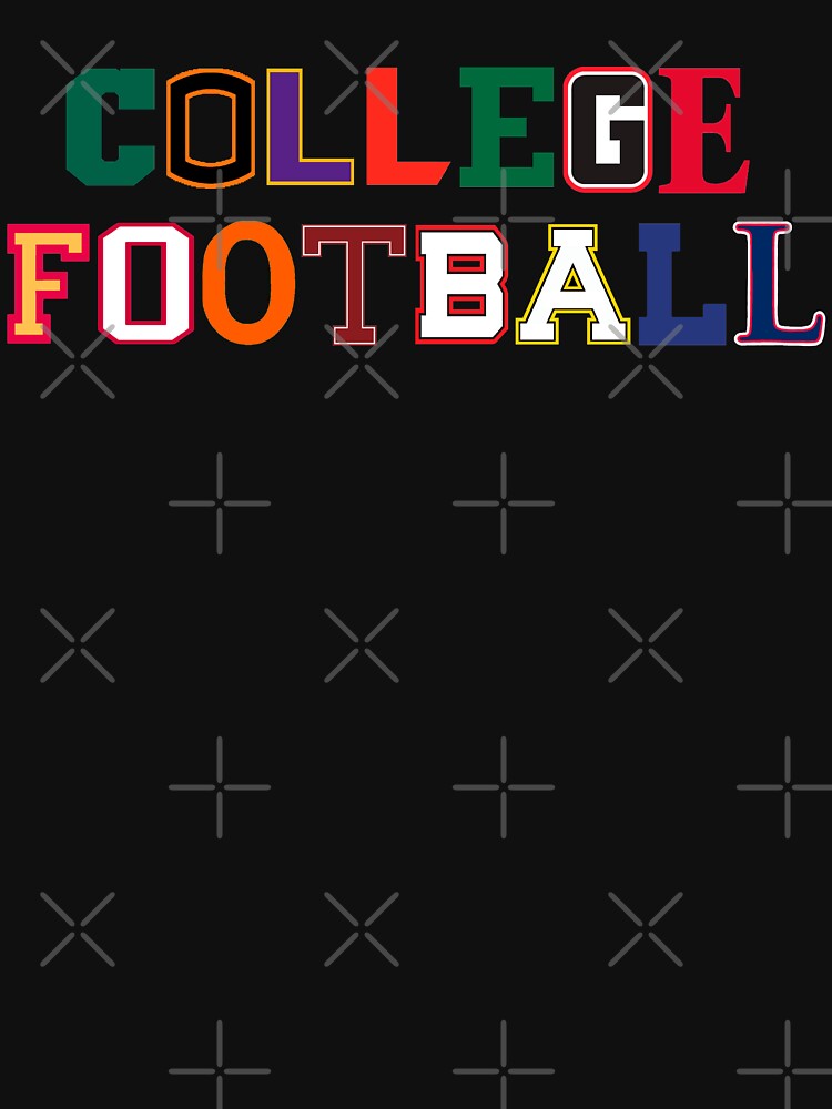 College Football Letters T-Shirts, Hoodie, Sweatshirt