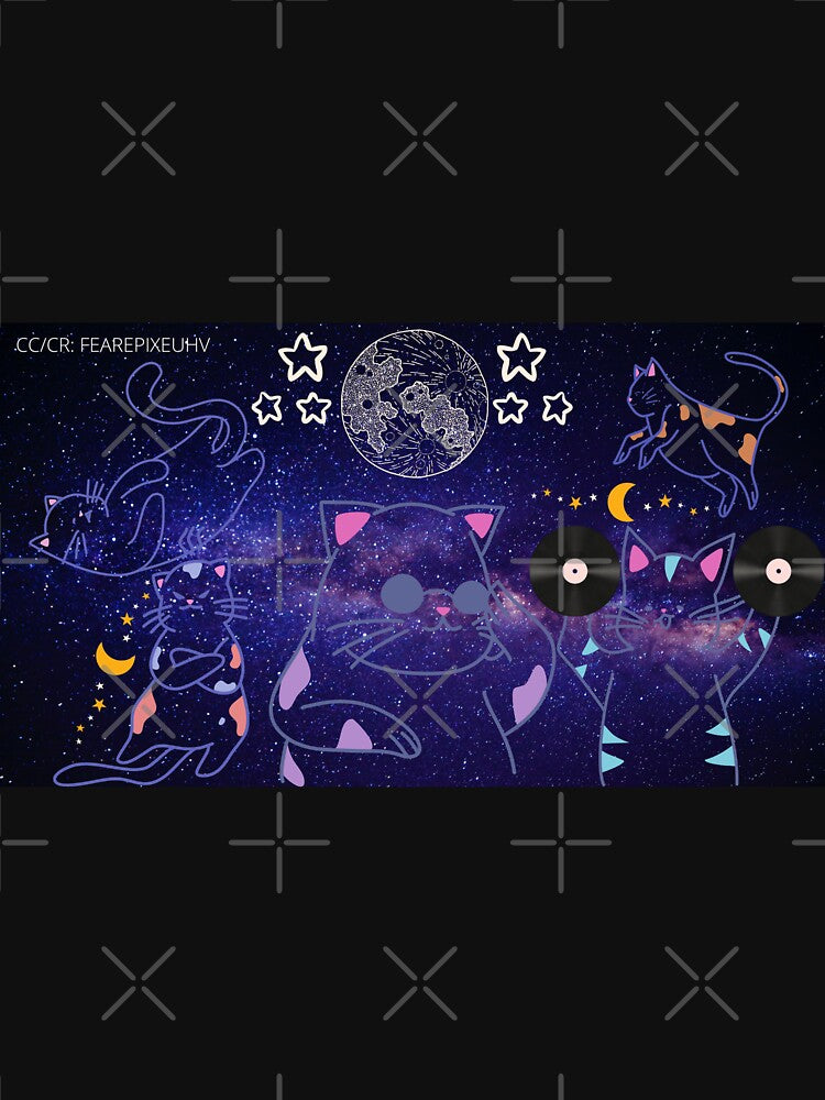 Galaxy Cats by Fearepixeuhv T-Shirts, Hoodie, Sweatshirt | BlankRebels.com (Image 3)