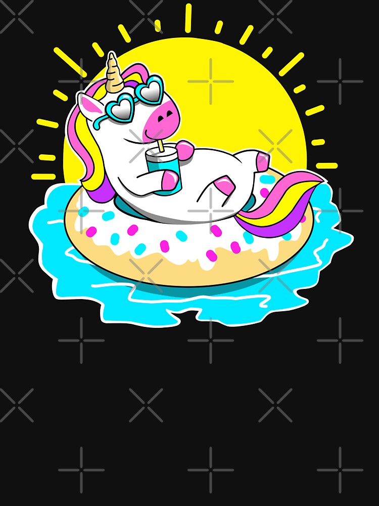 Unicorn pool time summer by Tim Addison T-Shirts, Hoodie, Sweatshirt | BlankRebels.com (Image 3)