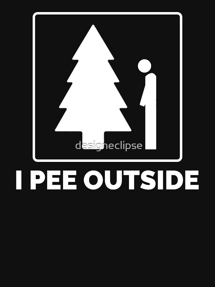 I Pee Outside | Camping, Hiking by designeclipse T-Shirts, Hoodie, Sweatshirt | BlankRebels.com (Image 3)