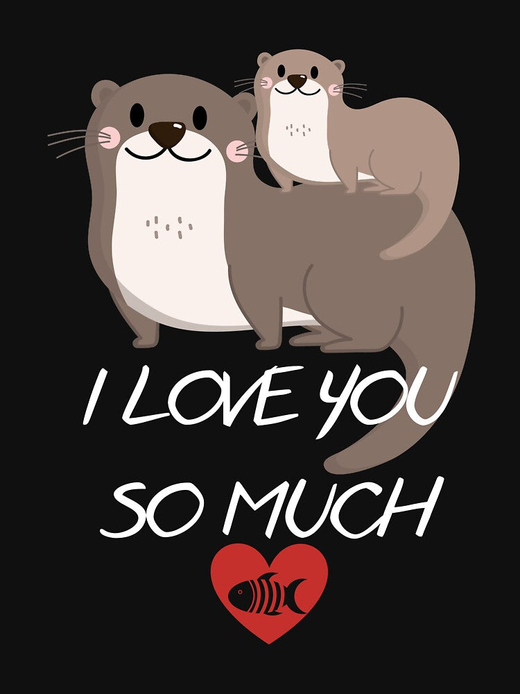 Significant Otters spiral t-shirt by Dailyanimal Hoodie, Sweatshirt | BlankRebels.com (Image 3)