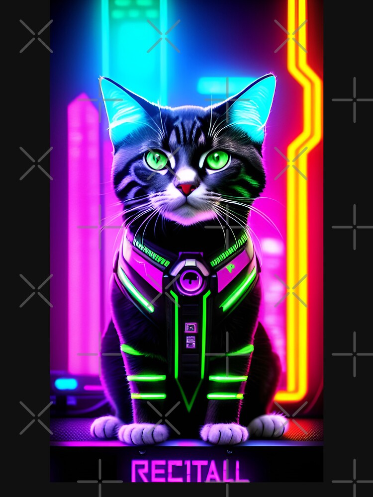 Cyberpunk Cat T-Shirts, Hoodie, Sweatshirt