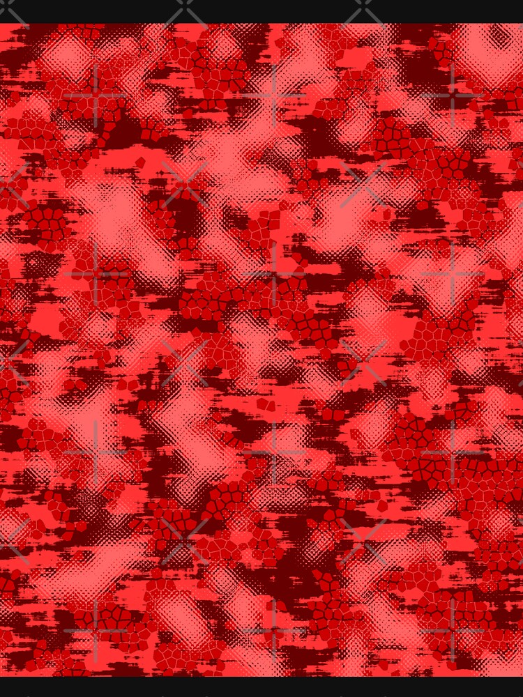 Red camouflage abstract by Tshirtstory T-Shirts, Hoodie, Sweatshirt | BlankRebels.com (Image 3)
