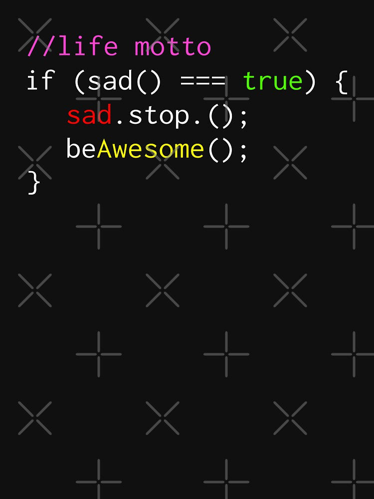 Life Motto " Be Awesome " - Motivational Programming Code by deepan chandrasekaran T-Shirts, Hoodie, Sweatshirt (Image 3)