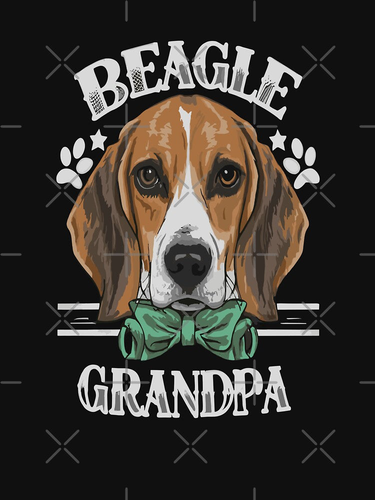 Cute Beagle Grandpa Dog by DashBliss T-Shirts, Hoodie, Sweatshirt | BlankRebels.com (Image 3)