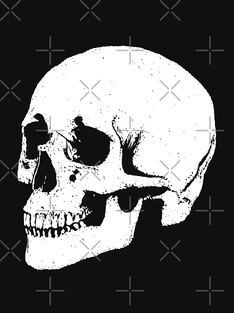 Human Skull by P-ixhn T-Shirts, Hoodie, Sweatshirt | BlankRebels.com (Image 2)