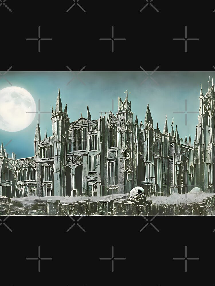 Abandoned Castle at Midnight by Karianne Potter T-Shirts, Hoodie, Sweatshirt | BlankRebels.com (Image 3)