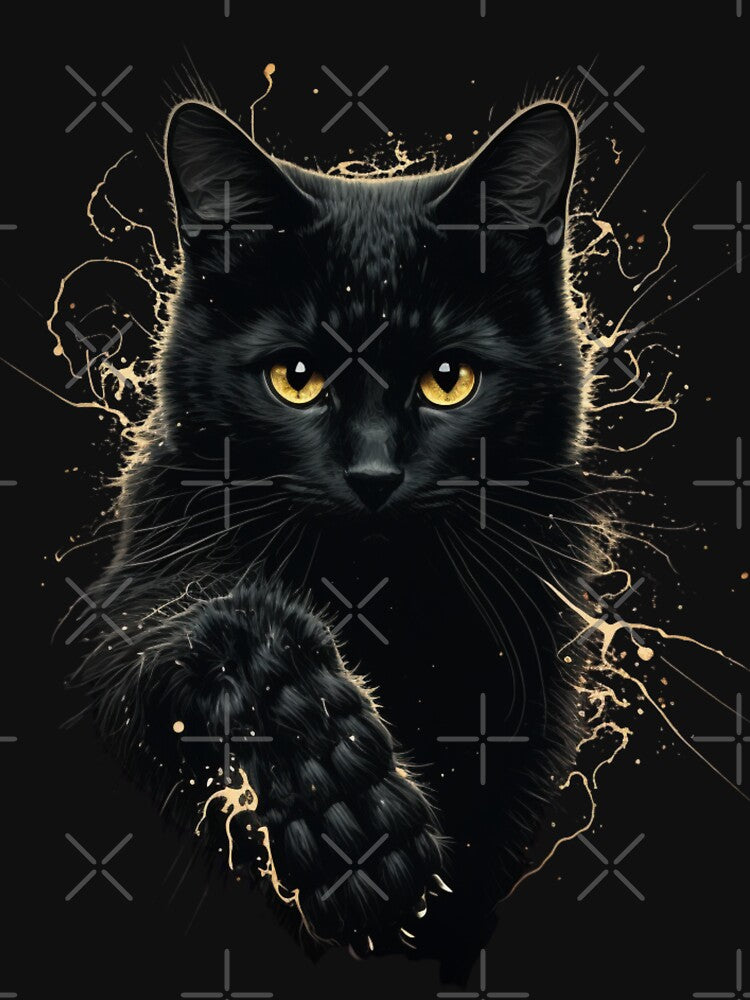 Black Cat by DianaaBoutique T-Shirts, Hoodie, Sweatshirt | BlankRebels.com (Image 3)