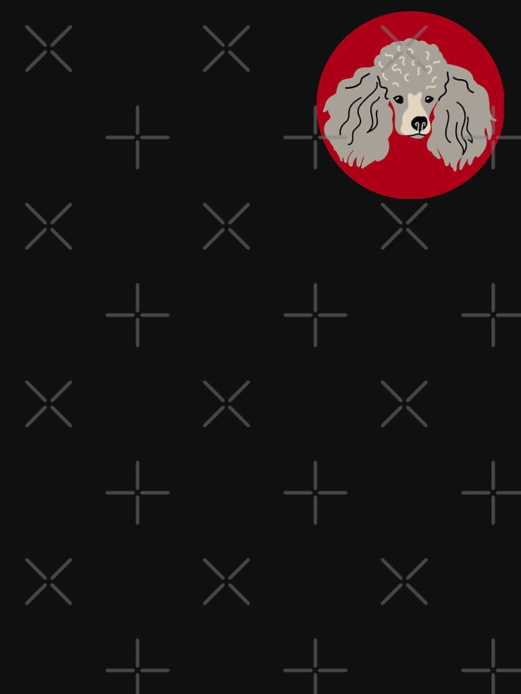 Cute Poodle Circle by Myloveforpets