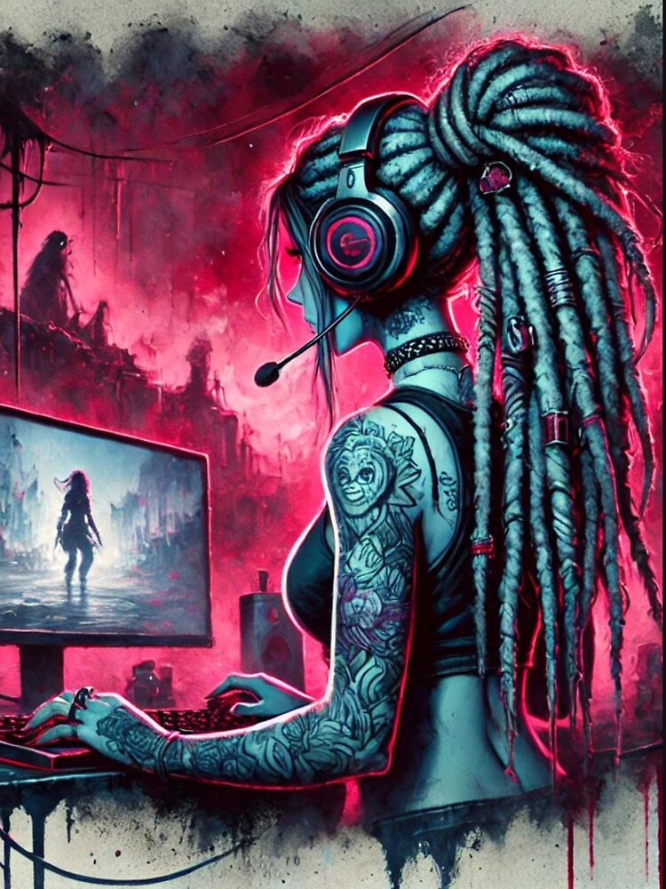 DREADLOCK GAMER by Occupational  Horrors T-Shirts, Hoodie, Sweatshirt | BlankRebels.com (Image 3)