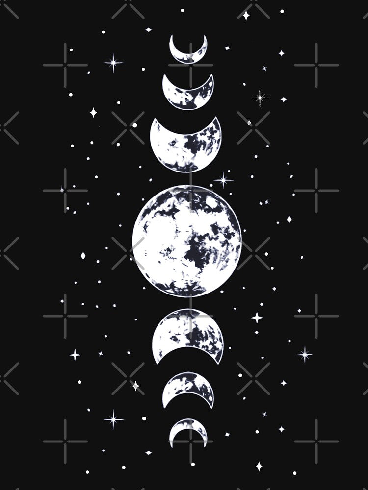 Simple Moon Phase by Ellia Arts T-Shirts, Hoodie, Sweatshirt | BlankRebels.com (Image 3)