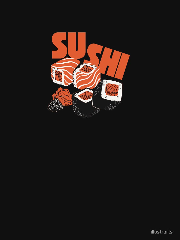 Sushi Love by illustrarts- T-Shirts, Hoodie, Sweatshirt | BlankRebels.com (Image 3)