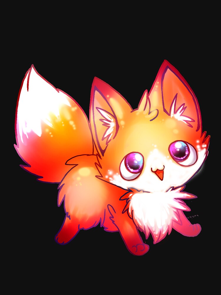 kawaii fox cartoon ANIME CARTOON GIFT by Marin ★★★★★ T-Shirts, Hoodie, Sweatshirt | BlankRebels.com (Image 3)